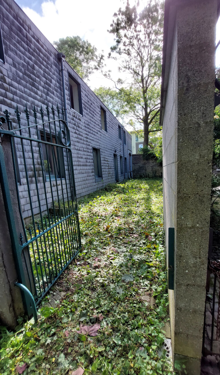 Projet Habitat Invesdre - Stembert - Cour arrière