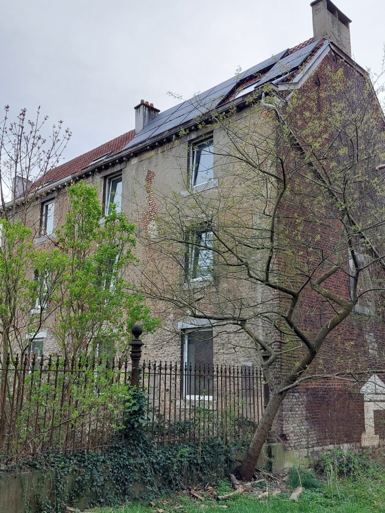 Projet Habitat Invesdre - Ensival - Façade arrière