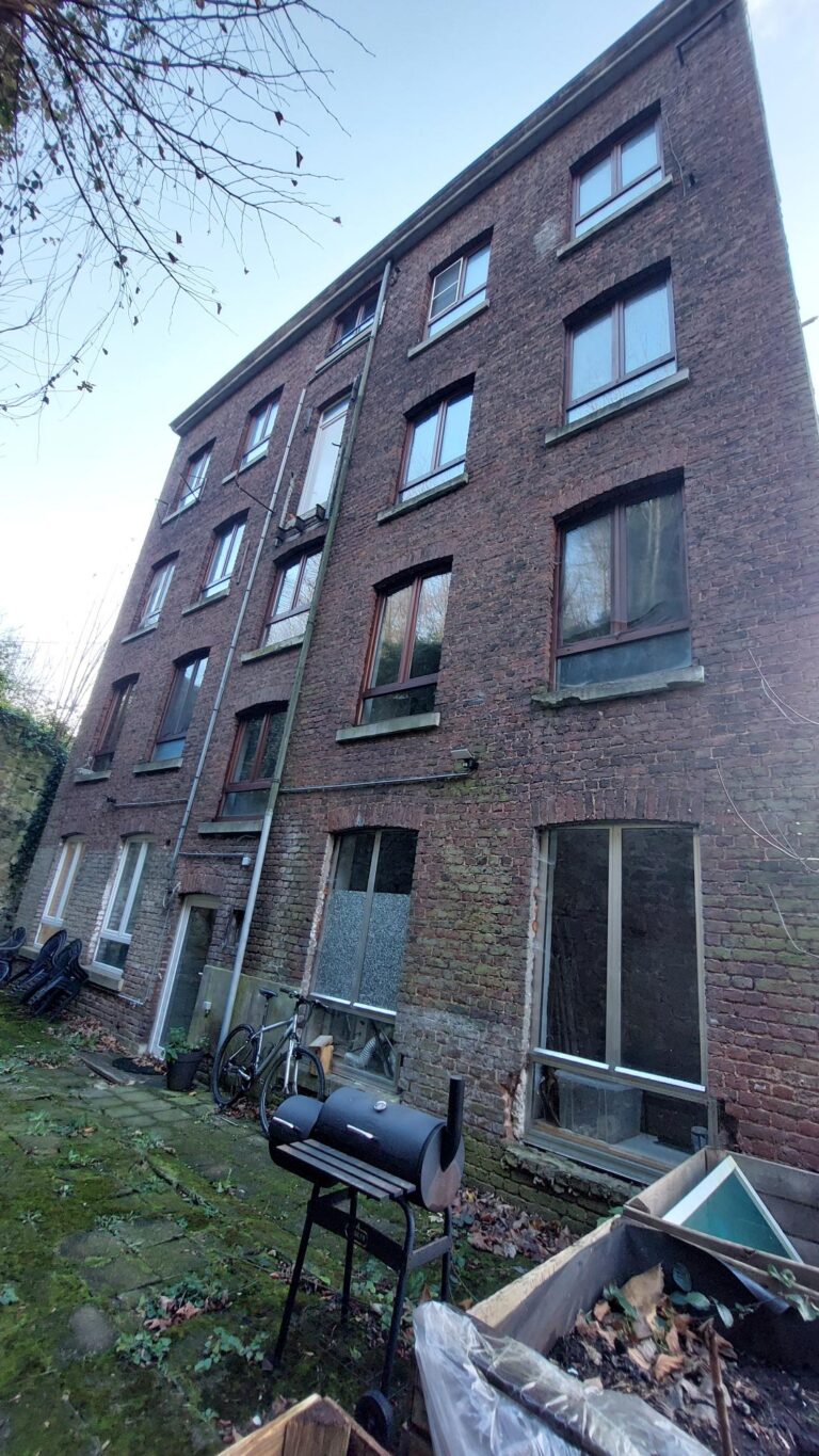 Projet Habitat Invesdre - Mangombroux - Façade arrière