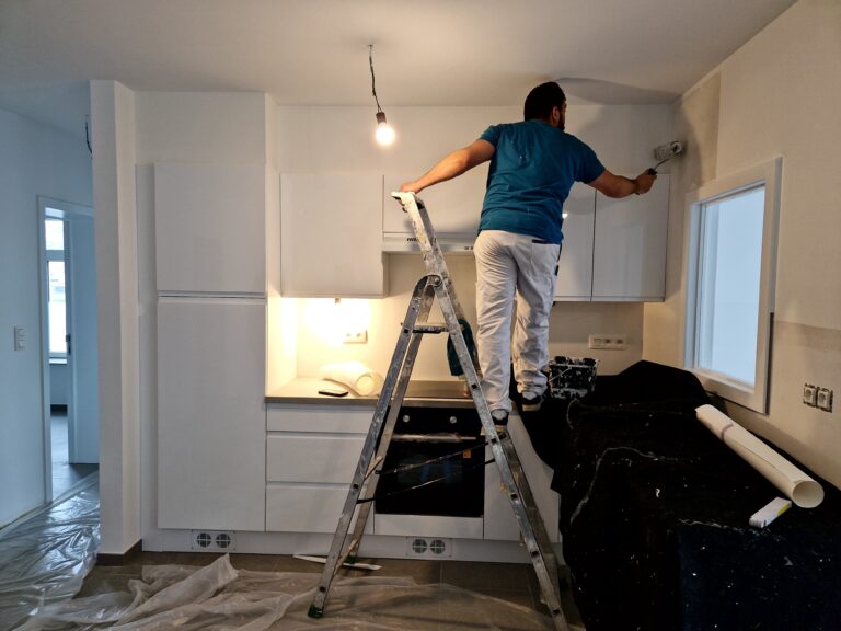 Rue Bêverie à Dolhain - Nouvelle peinture - Projet Habitat Invesdre