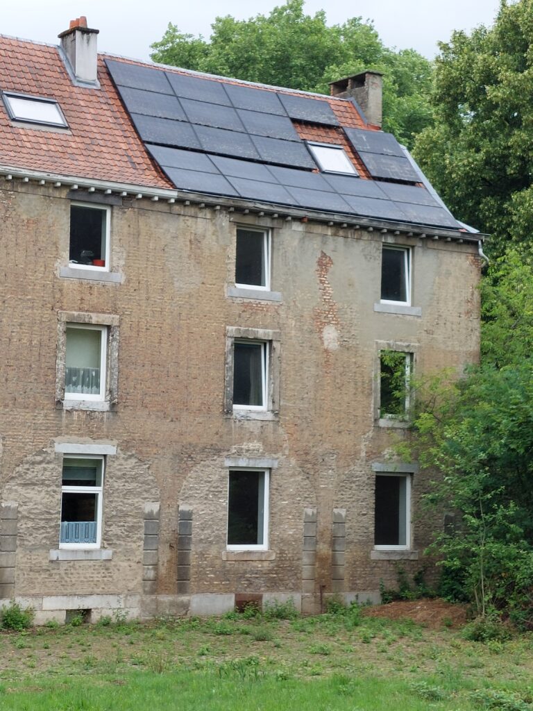 Projet Habitat Invesdre - Ensival - Installation panneaux solaires