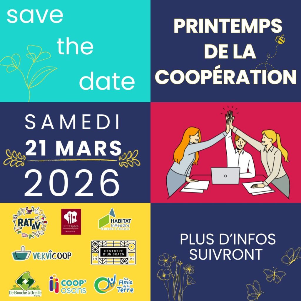 Printemps de la coopération - le samedi 21 mars 2026